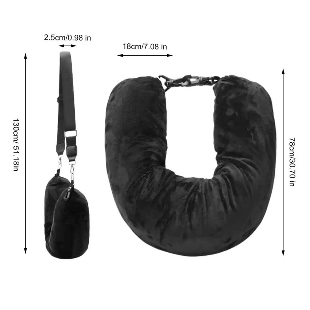 Nyxivo Auto Almohada rellenable Gris – imagen 2