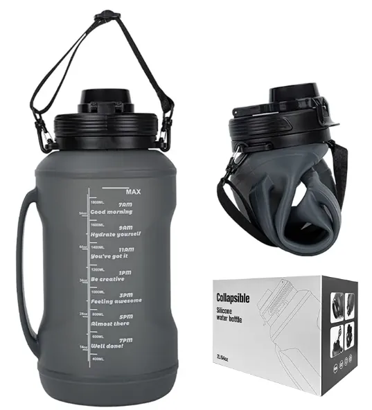 Nyxivo Sport Botella plegable gym Rosado – imagen 3