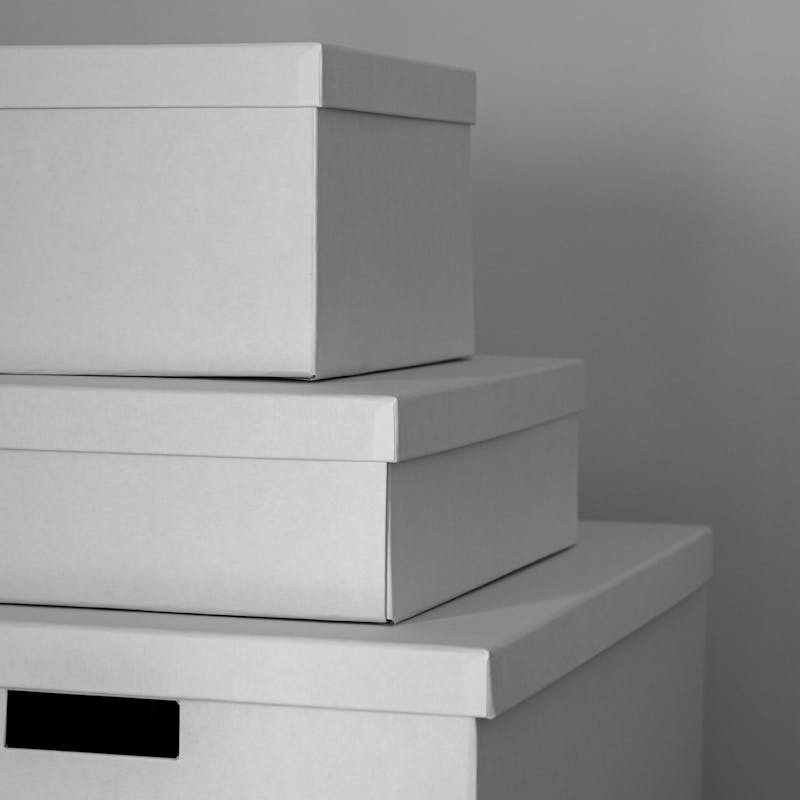 Cajas Plegables Multiuso Pack x3