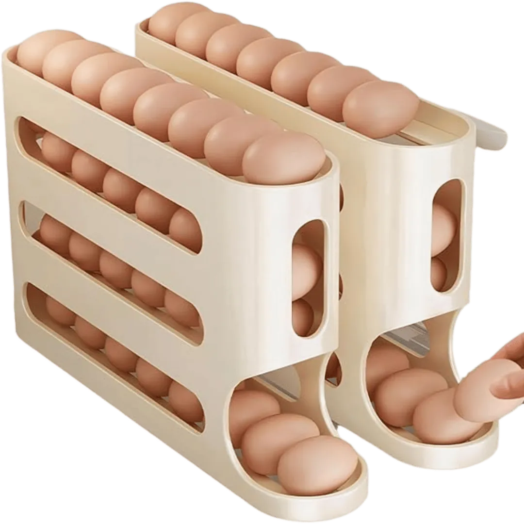 Nyxivo Home Dispensador de huevos Beige – imagen 3