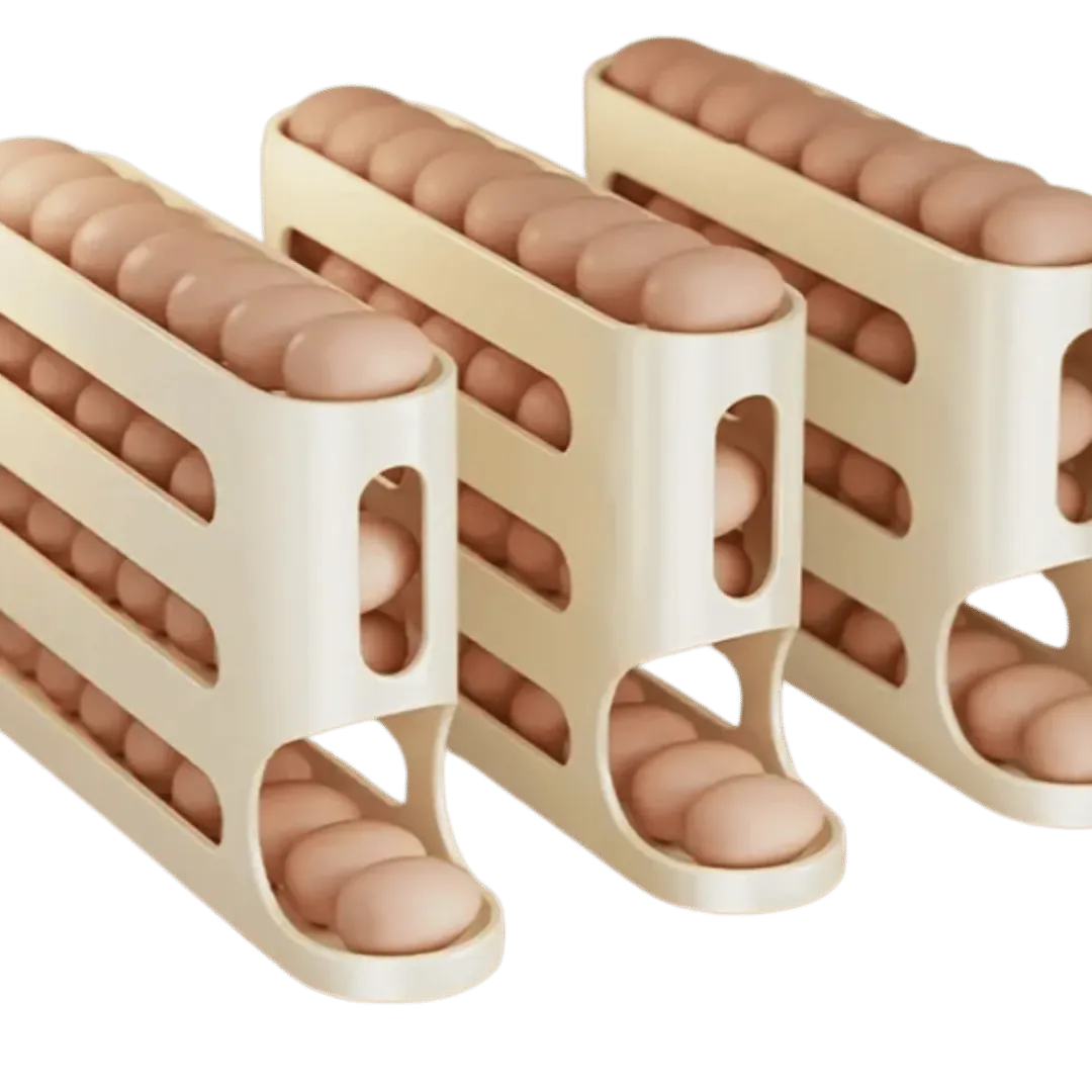 Nyxivo Home Dispensador de huevos Beige – imagen 2