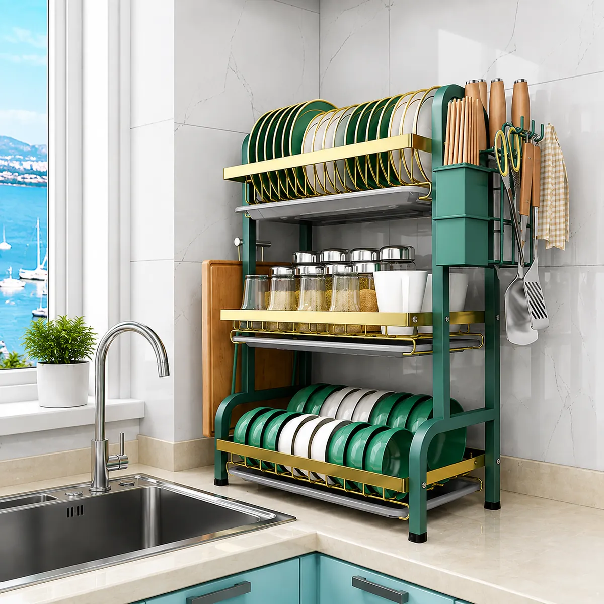 Escurridor de platos premium – imagen 2
