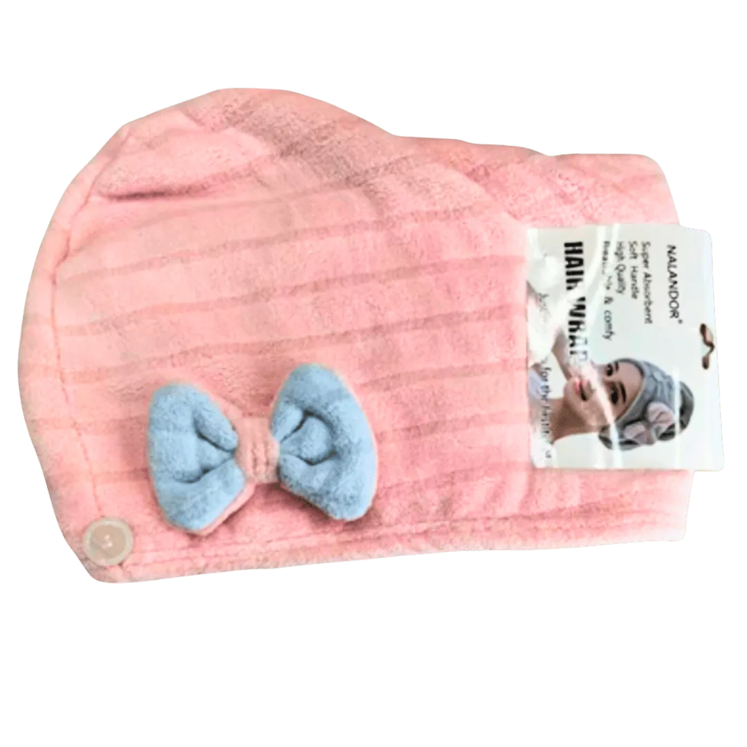 Nyxivo Care Gorro salida de baño Rosado – imagen 2
