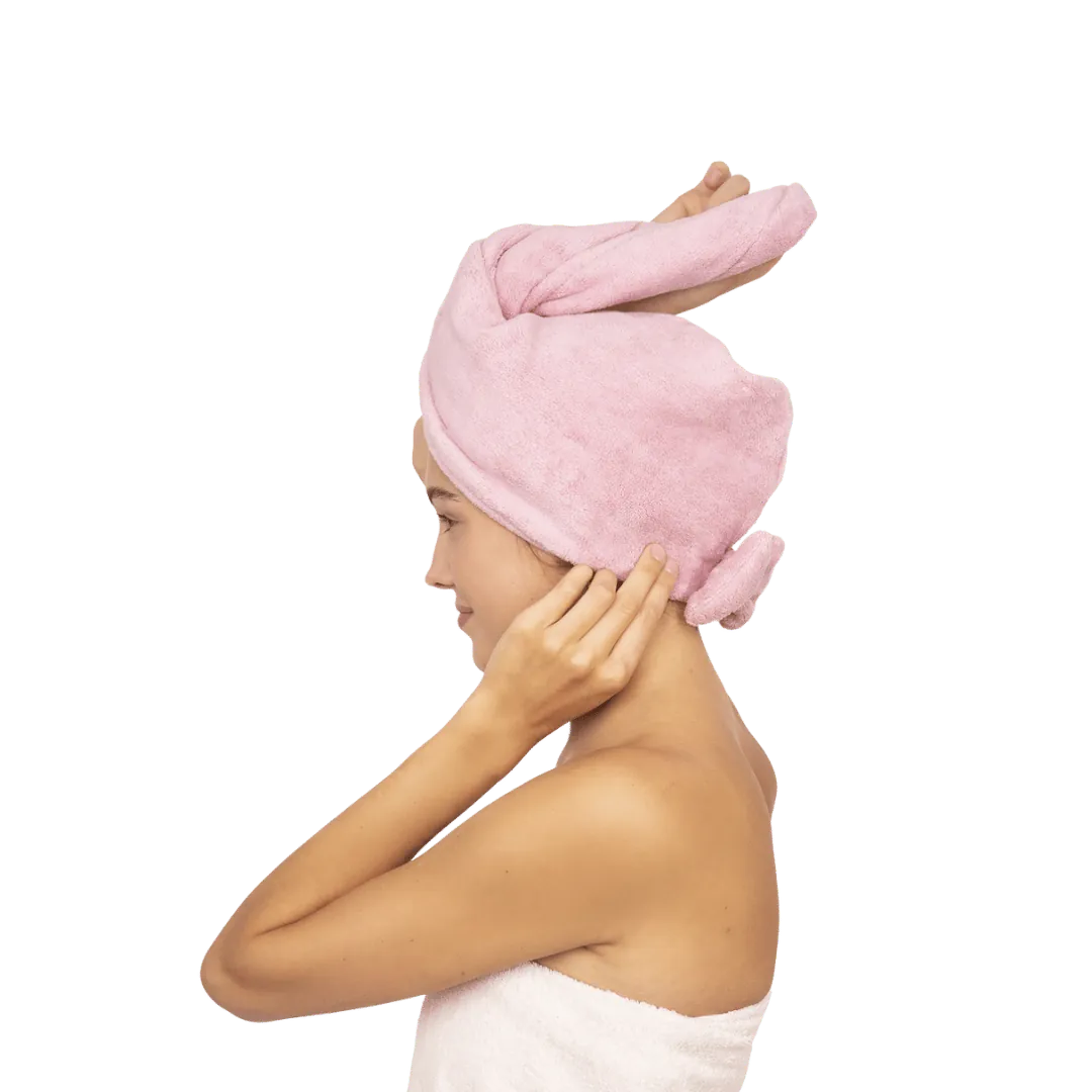 Nyxivo Care Gorro salida de baño Rosado