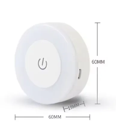 Luz led táctil – imagen 4