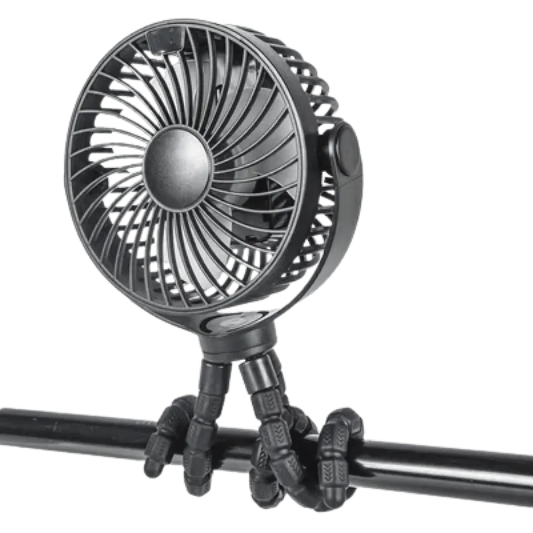 Nyxivo Home Mini ventilador flexible Gris – imagen 2